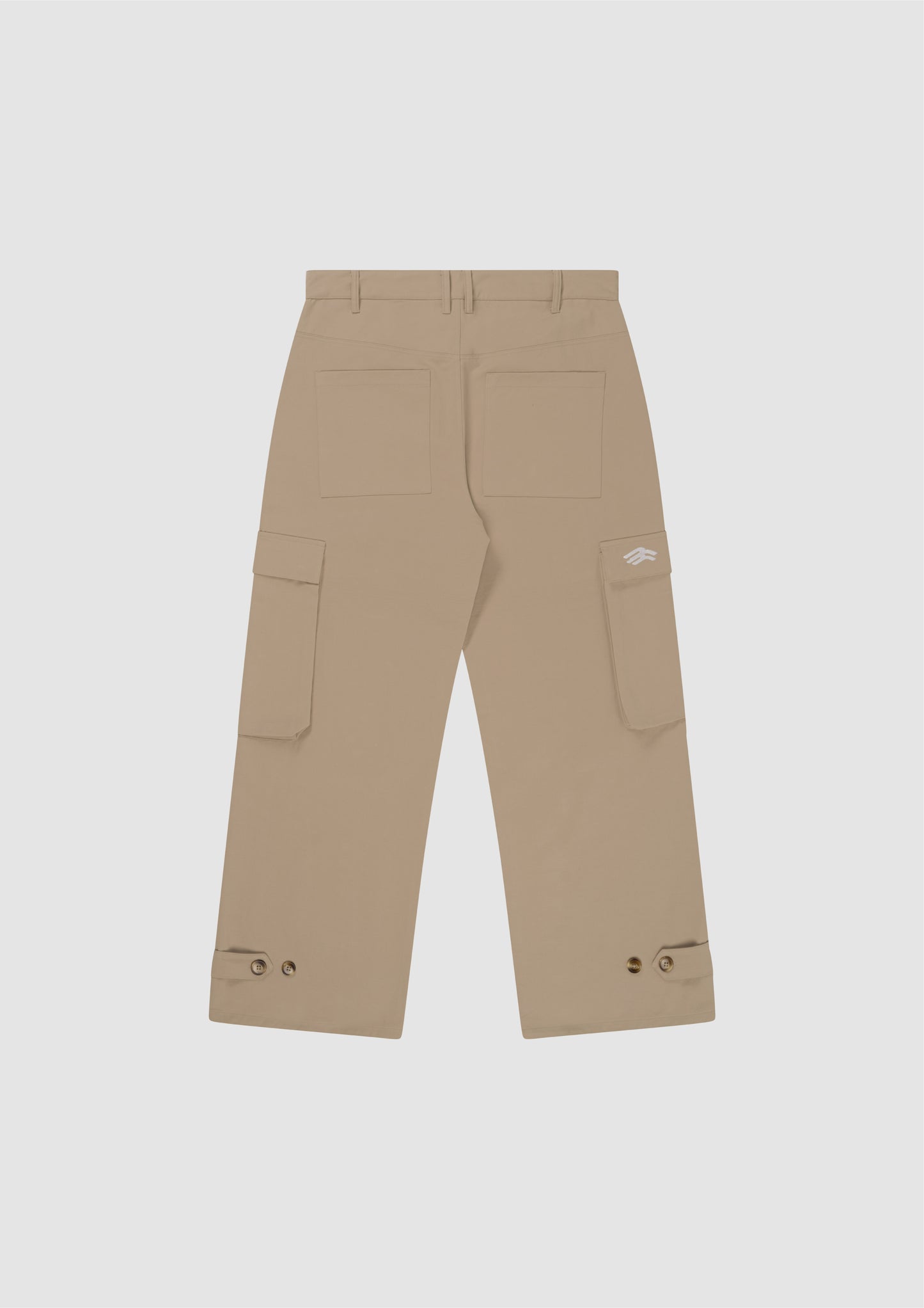 Ecru Cargo Pants