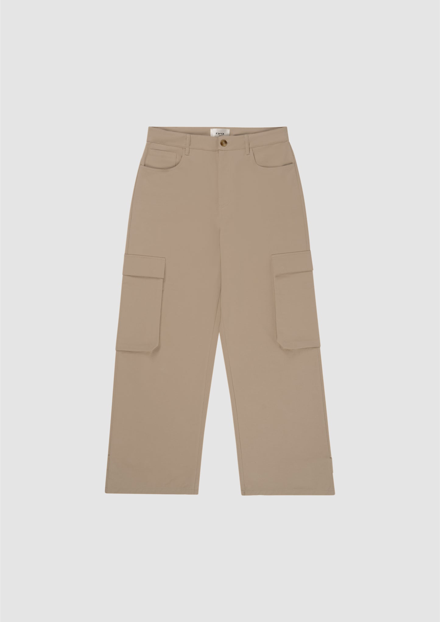 Ecru Cargo Pants