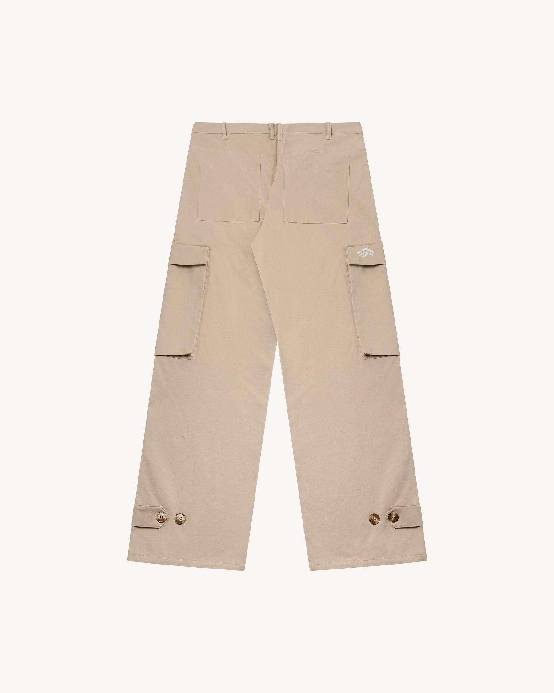 Ecru Cargo Pants