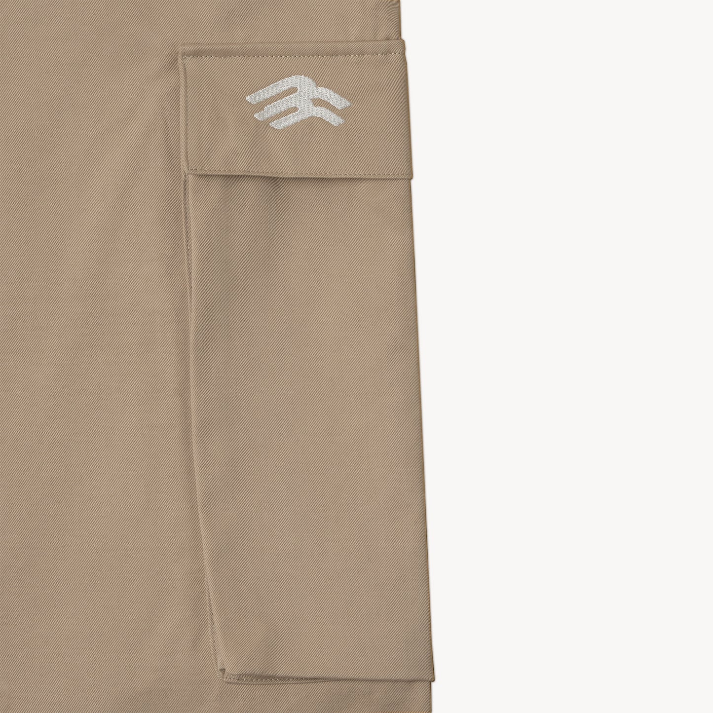 Ecru Cargo Pants