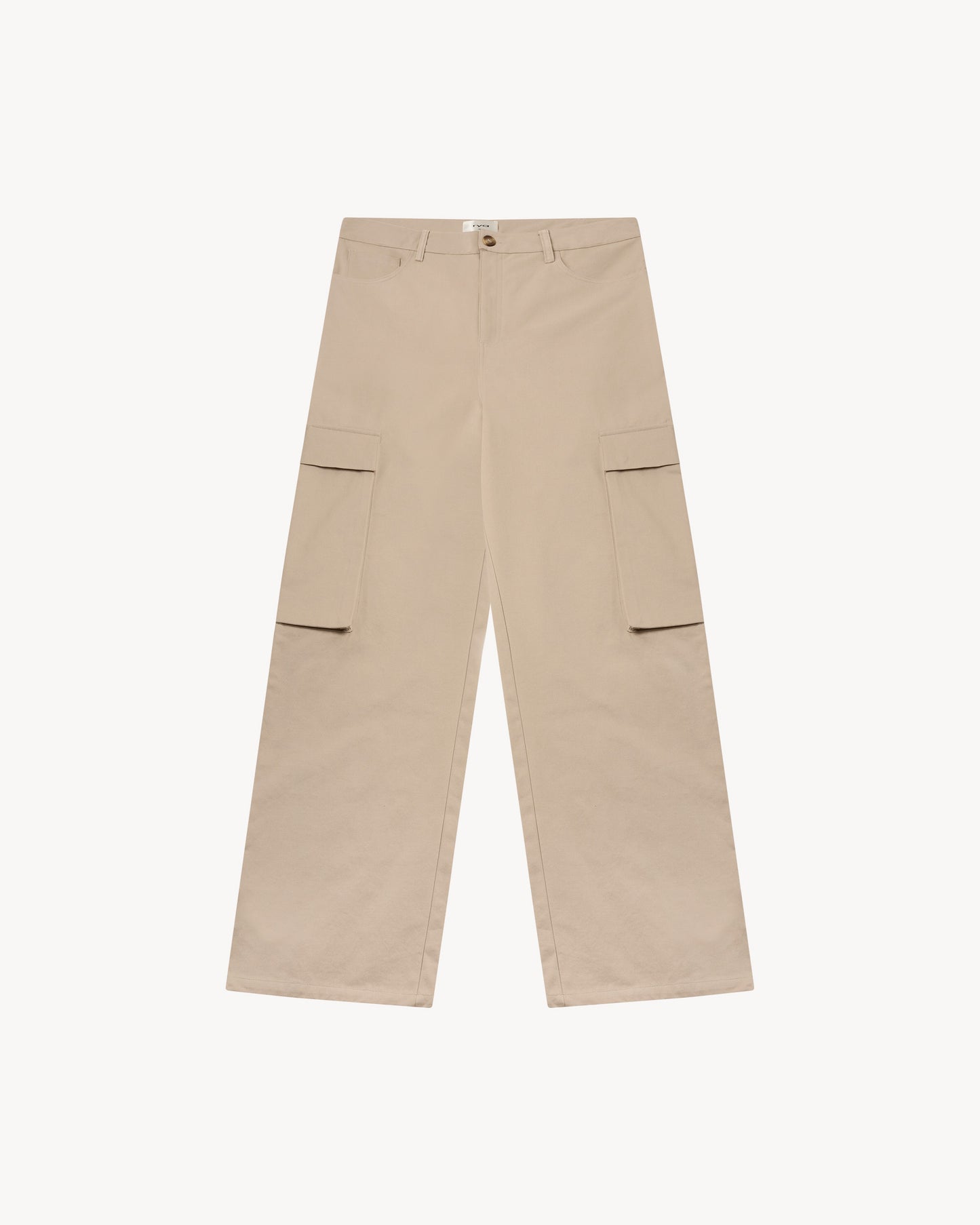 Ecru Cargo Pants