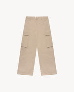Ecru Cargo Pants