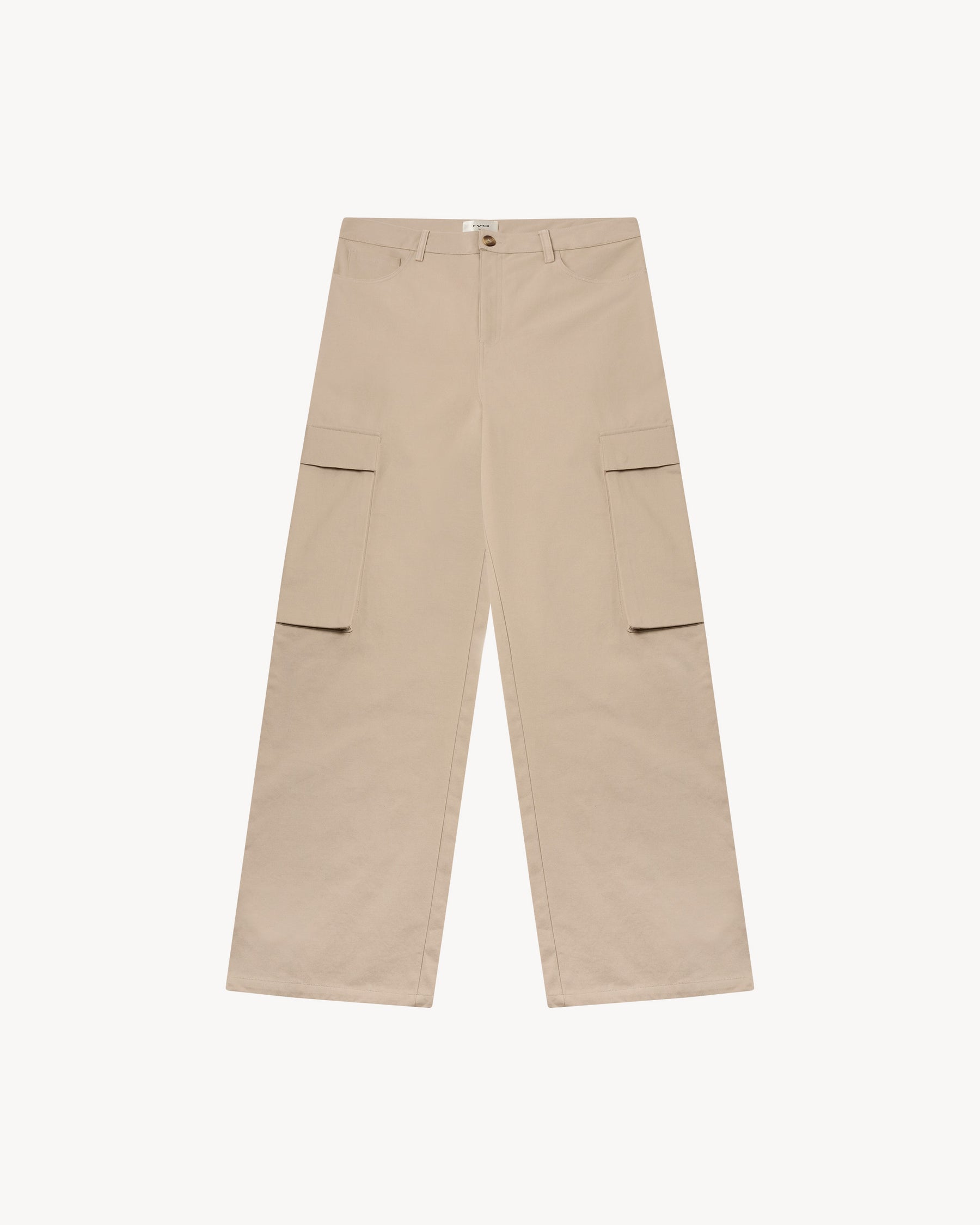 Ecru Cargo Pants