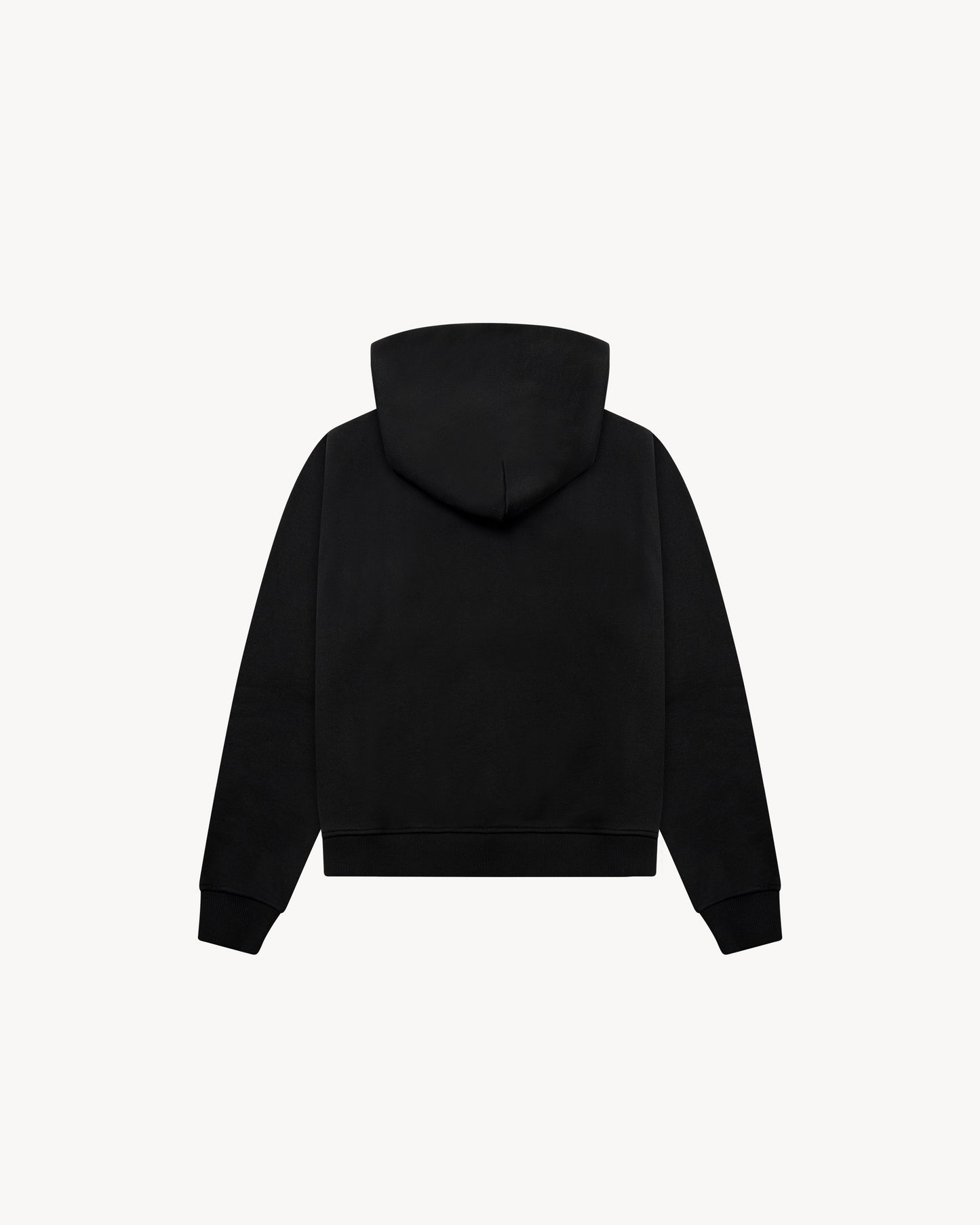 Boxy Fit Zip Hoodie