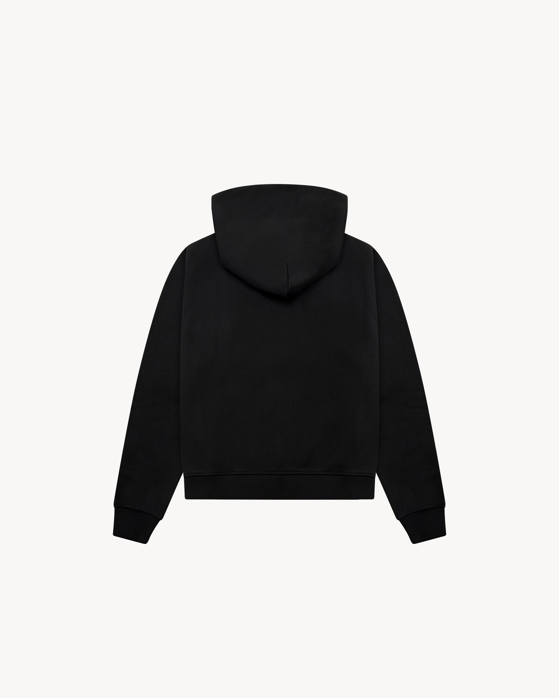 Boxy Fit Zip Hoodie