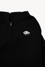 Boxy Fit Zip Hoodie